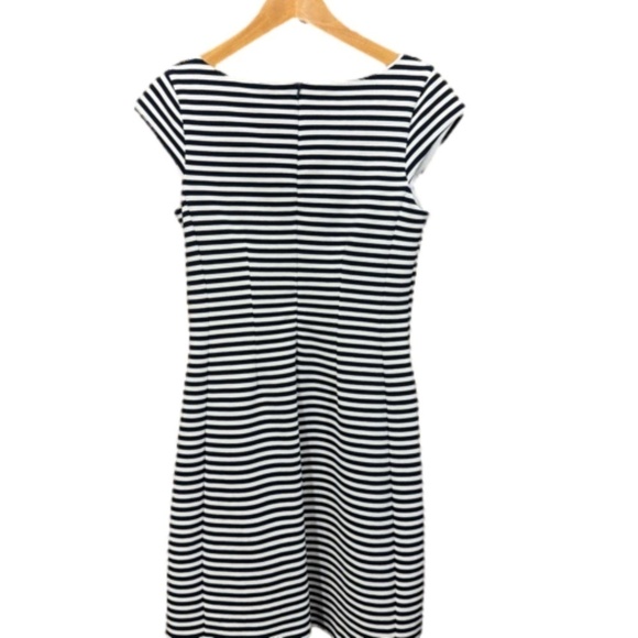 Lilly Pulitzer Briella Navy and White Striped Mini Dress - Picture 5 of 6